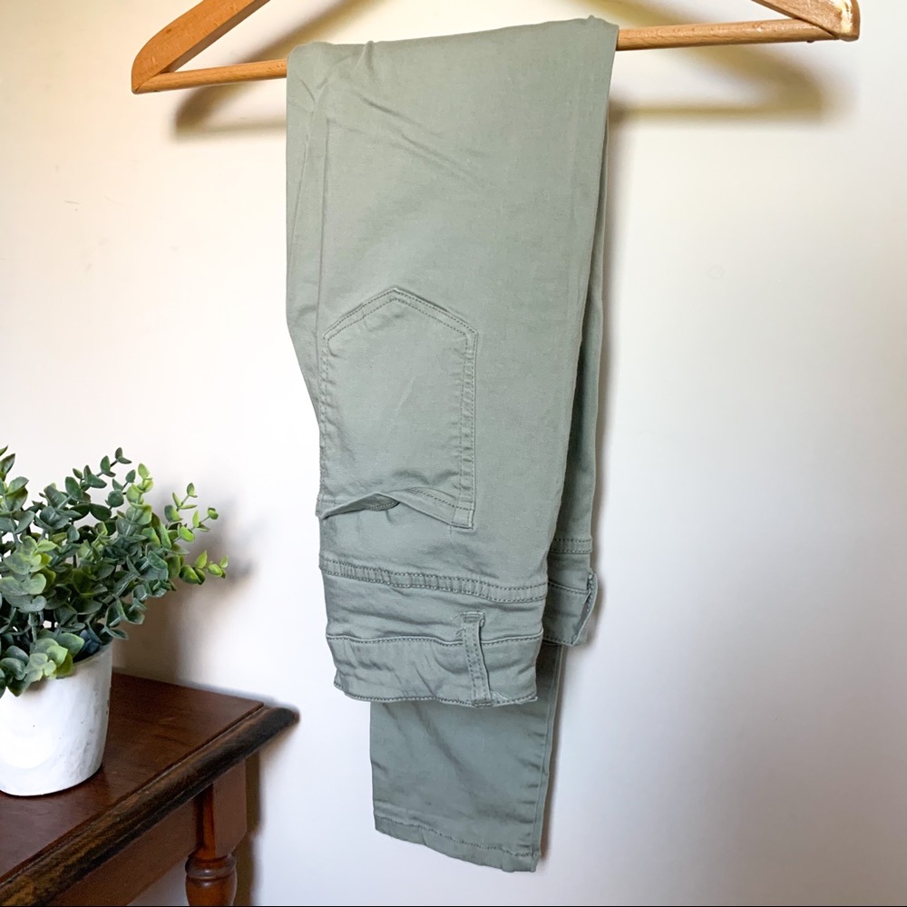 Forever 21 Light Green Jeans